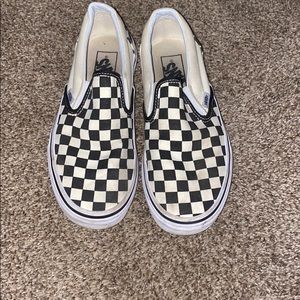Checkered Vans